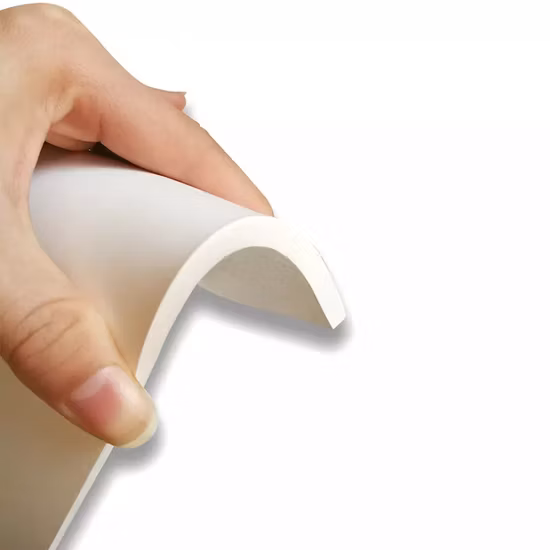 Foglio di PTFE flessibile morbido Foglio di guarnizione in PTFE espanso Eptfe Guarnizione a spirale