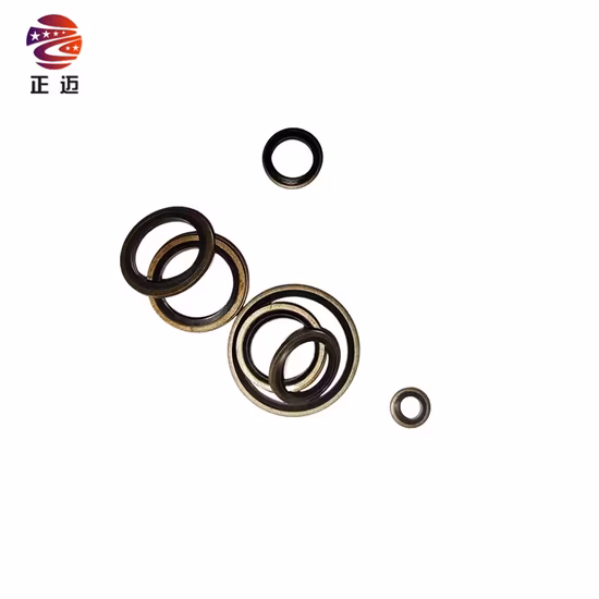 Guarnizione in gomma, guarnizione in gomma legata con film PTFE per sigillatura